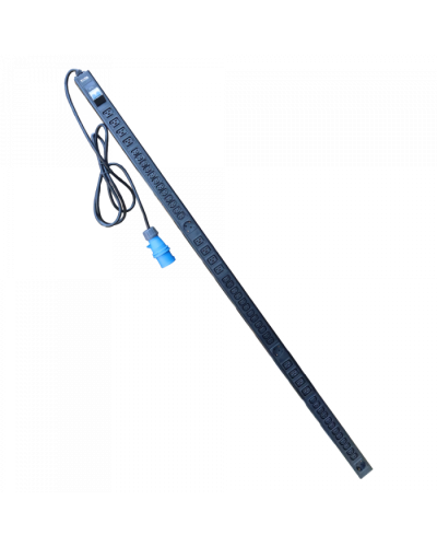 Блок розеток верт. 32A / 250V, 12xC19 + 36xC13 + 3xSchuko, шнур 3 метра, IEC309 TWT (TWT-PDV-12x36x3S-32A) во Владивостоке Блоки розеток Pintop.ru