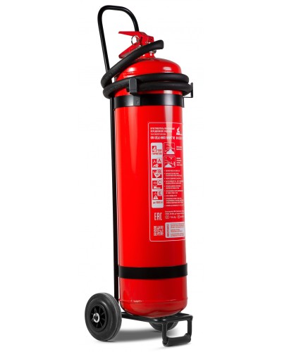 Огнетушитель порошковый ПОЖТЕХНИКА ОП-12(з)МИГ (6А, 233В, С, Е) передвижной во Владивостоке Огнетушители Pintop.ru