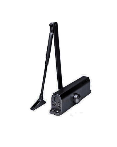 Доводчик NOTEDO DC-180 Лёгкий характер EN5/6/7, с рычажной тягой (чёрный) во Владивостоке Доводчики Pintop.ru