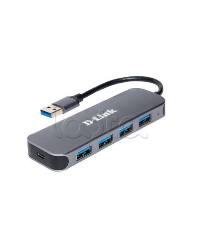 Концентратор с 4 портами USB 3.0 D-Link DUB-1341/C2A во Владивостоке Дополнительное оборудование для сетей Pintop.ru