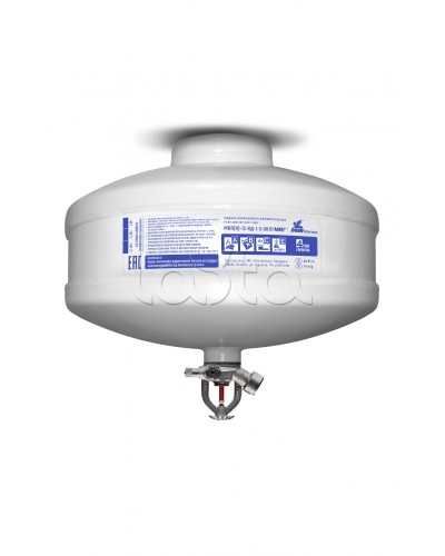 Модуль порошкового пажаротушения ПОЖТЕХНИКА МПП-12/68 МИГ (температура срабатывания +68°С) (белый) во Владивостоке Модули порошковые Pintop.ru