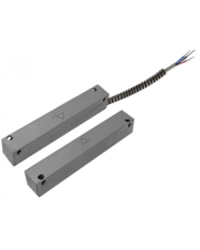 Датчик положения магнитогерконовый Магнито-контакт ДПМ-2 исп.104 металлорукав из нержавеющей стали ПАШК.425119.058 во Владивостоке Извещатели охранные Pintop.ru