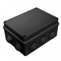 Коробка распределительная для о/п безгалогенная (HF) черная 150х110х70 (28шт/кор) Промрукав (40-0310-9005)