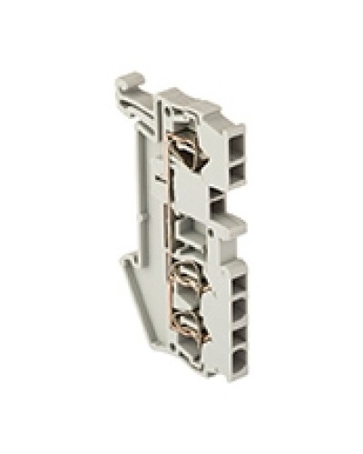 Колодка клеммная пружинная JXB-ST-2.5 28А 3 вывода серая EKF PROxima (plc-jxb-st-2.5-3) во Владивостоке Клеммные колодки Pintop.ru