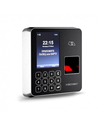 Терминал биометрический BioSmart WTC 2 MFR (Emarine, Mifare, NFC) во Владивостоке Контроллеры Pintop.ru