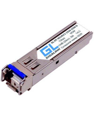 Модуль SFP Gigalink GL-OT-SG14LC1-1310-1550-D во Владивостоке Модули SFP/XFP/GBIC Pintop.ru