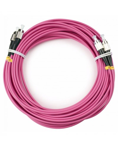 Шнур оптический duplex FC-FC 50/125 mm OM4 15м LSZH во Владивостоке Патч-корды оптические Pintop.ru