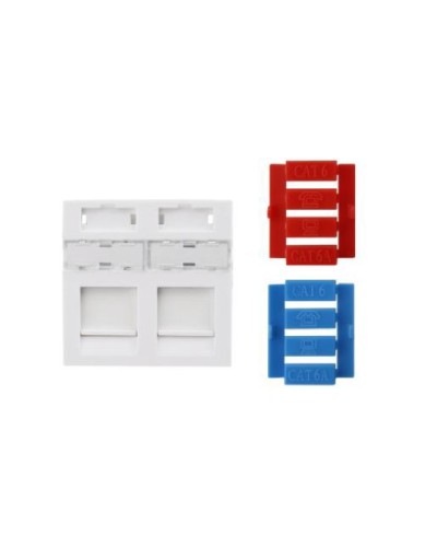 Вставка 45x45 (аналог Mosaic) Hyperline SIP3-2K-M45-45 во Владивостоке Аксессуары для стоек и шкафов Pintop.ru