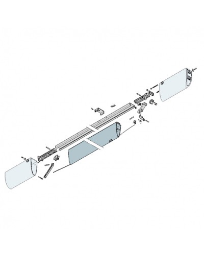 Механизм верхний профиля DF Came 119RIR226 во Владивостоке Запчасти для шлагбаумов и автоматики Pintop.ru
