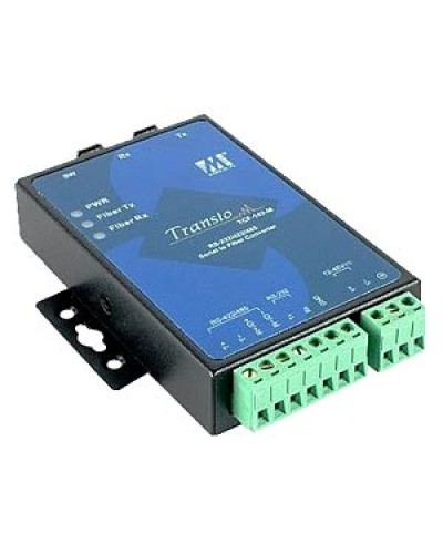 Конвертор RS-232/422/485 в оптику SM (ST) Moxa TCF-142-S-ST во Владивостоке Дополнительное оборудование для ОПС Pintop.ru