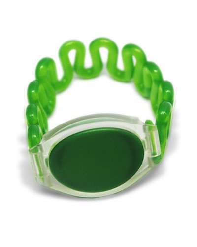 Браслет TS пружинный (зеленый) Tantos EM-Marine во Владивостоке Оптовые идентификаторы Pintop.ru