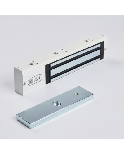 R-Lock RL-EM280-L0W - Электромагнитный замкок, 280кг, DC12/24B, цвет белый, RAL9016(белый) во Владивостоке Электромагнитные замки Pintop.ru