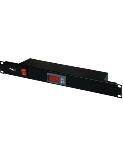 Панель для шкафа, с терморегулятором и датчиком TLK TLK-TERM-BK во Владивостоке Вентиляторные модули Pintop.ru