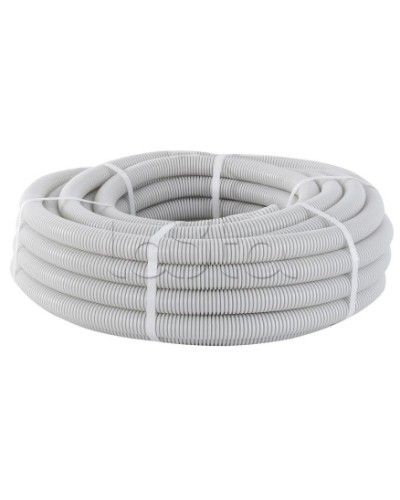 Труба гофр. ПВХ с протяжкой d20 мм (10 м) серая EKF-Plast (tg-z-20-10m) во Владивостоке Труба гофрированная Pintop.ru