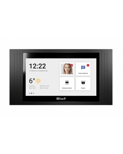 IP-видеодомофон BAS-IP AT-07L BLACK во Владивостоке Вызывные IP панели Pintop.ru
