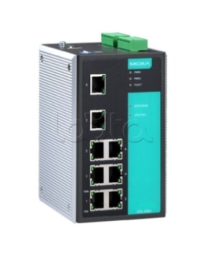 Коммутатор управляемый промышленный 8-портовый Moxa EDS-508A-T во Владивостоке Коммутаторы Pintop.ru