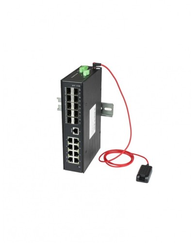 Промышленный управляемый (L2+) Ultra PoE коммутатор NST NS-SW-8G10GX-SPL/IM во Владивостоке Коммутаторы Pintop.ru
