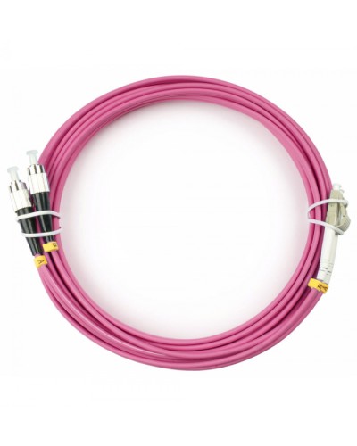 Шнур оптический duplex LC-FC 50/125 mm OM4 10м LSZH Cabeus FOP-50-OM4-LC-FC-10m во Владивостоке Патч-корды оптические Pintop.ru