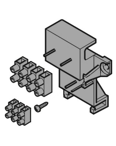 Кронштейн с колодкой подключений C-BX Came 119RICX020 во Владивостоке Запчасти для шлагбаумов и автоматики Pintop.ru