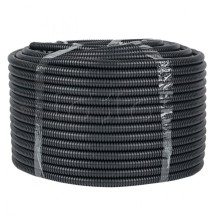 Труба гофр. ПНД с протяжкой d25 мм (50 м) черная EKF-Plast (tpnd-25-50m)