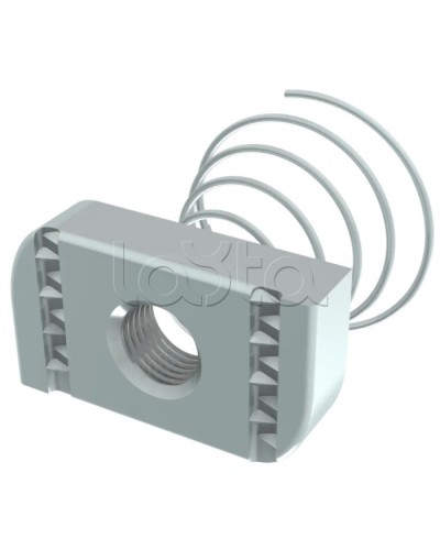 STRUT-гайка с конусной пруж. М10 IEK (CMZ13-SGH-10) во Владивостоке Крепеж Pintop.ru