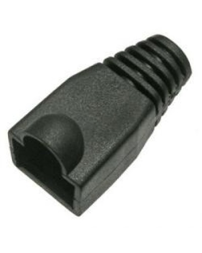 Колпачки защитные для кабеля 6,0мм cat.5, на соединение коннектора с кабелем (черный) TWT TWT-BO-6.0-BK/100 во Владивостоке Коннекторы Pintop.ru