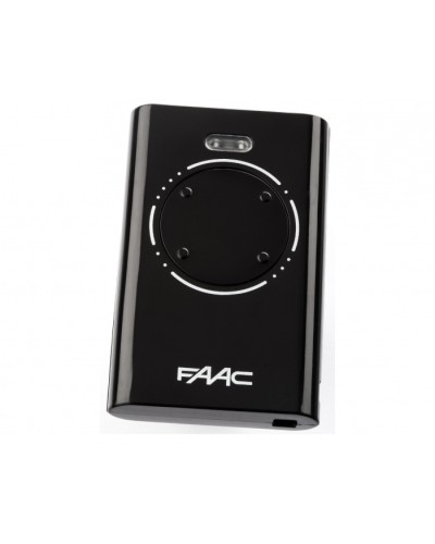 Брелок-передатчик 4-канальный Faac 7870081 (черный) во Владивостоке Устройства радиоуправления для шлагбаумов и автоматики Pintop.ru