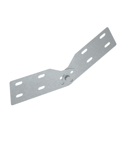 Шарнирный соединитель лестничного лотка 100 мм Быстрый монтаж HD85 КМ-профиль (LSHS3 HD85) во Владивостоке Аксессуары для лотков Pintop.ru