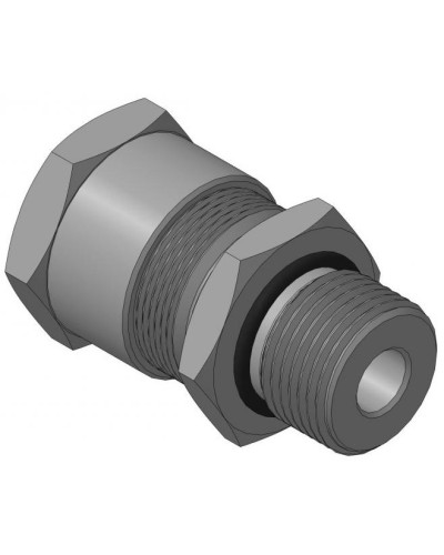 Кабельный ввод с резьбой G1/2 для открытой прокладки кабеля с проходным диаметром d=4-8 мм Спектрон КВН-ЕХЕ-8-Н-G1/2 во Владивостоке Аксессуары для кабель-канала Pintop.ru