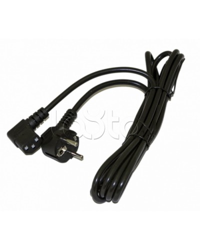 Кабель питания монитор-компьютер Hyperline PWC-IEC13A-SHM-3.0-BK во Владивостоке Патч-корды и пигтейлы Pintop.ru