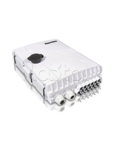 Бокс оптический настенный Hyperline FO-WBI-12A-GY во Владивостоке Кросс оптический Pintop.ru