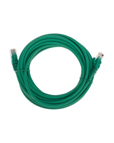 Патч-корд U/UTP, CAT 6, RJ45-RJ45, 26AWG, LSZH, зеленый, 5м REXANT 02-0296-5 во Владивостоке Патчкорды (медные) Pintop.ru
