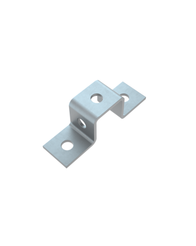 Прямоугольная скоба для страт-профиля 41х41 мм HD85 КМ-профиль (PS41-41 HD85) во Владивостоке Держатели, клипсы, скобы Pintop.ru