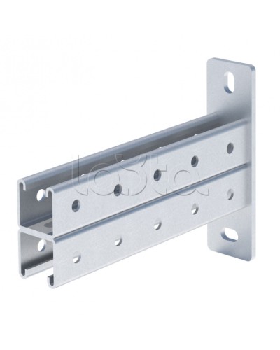 STRUT-консоль двойная 41х41 мм, основание 350 мм EKF (stkd414135) во Владивостоке Аксессуары для лотков Pintop.ru