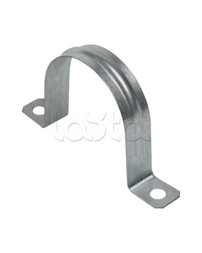 Скоба металлическая двухлапковая d48-50 мм (50 шт) EKF PROxima (sm-2-48-50) во Владивостоке Держатели, клипсы, скобы Pintop.ru