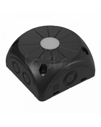 Коробка распределительная 60-0500-9005 для видеокамер двухкомпонентная безгалогенная (HF) черная 100х100х50 (20шт/кор) Промрукав во Владивостоке Распределительные коробки Pintop.ru