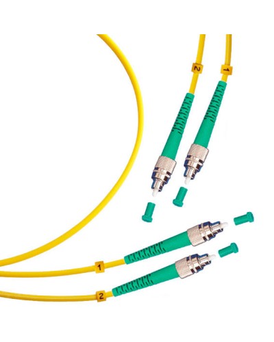 Шнур оптический duplex FC/APC-FC/APC 9/125 sm 7м LSZH Cabeus FOP(d)-9-FC/APC-FC/APC-7m во Владивостоке Патч-корды оптические Pintop.ru