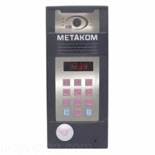 Многоабонентый антивандальный блок вызова со встроенной гибридной видеокамерой Метаком