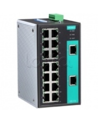 Коммутатор неуправляемый промышленный 16-портовый Moxa EDS-316 во Владивостоке Коммутаторы Pintop.ru