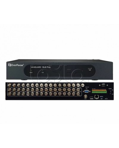 Видеорегистратор 16-канальный EverFocus VANGUARD II 16x8H Plus во Владивостоке Видеорегистраторы гибридные Pintop.ru