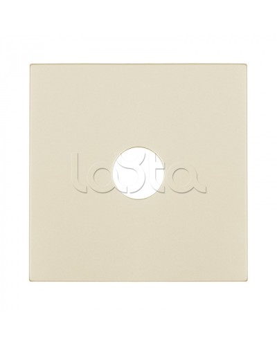 Накладка розетки TV (бежевый матовый) LK80 Экопласт (845102-1) во Владивостоке Розетки компьютерные и телефонные Pintop.ru
