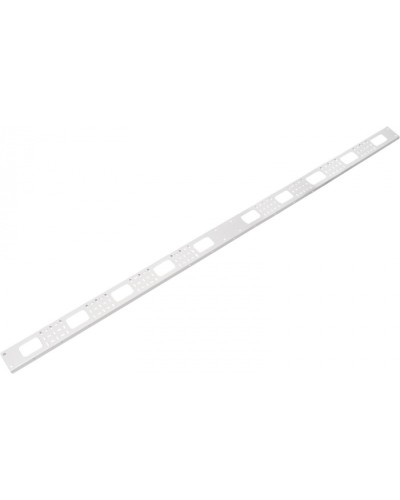 Органайзер кабельный вертикальный 33U TLK TLK-OV75-2-33U-I-GY во Владивостоке Кабельные органайзеры Pintop.ru