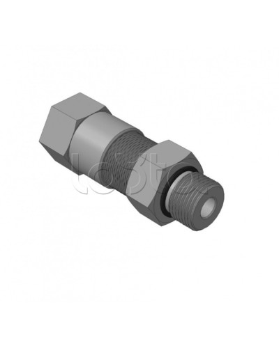 Кабельный ввод для бронированного кабеля с уплотнением внутренней оболочки кабеля резьбой G1/2, внешним диаметром кабеля D= 8-12мм и проходным диаметром кабеля d= 4-8 мм Спектрон КВБ-12/8-Н-G1/2 во Владивостоке Аксессуары для кабель-канала Pintop.ru