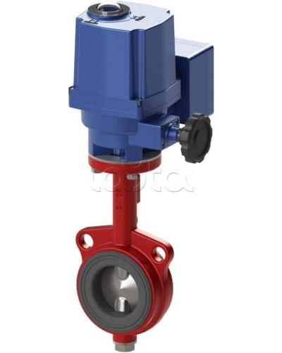 Затвор дисковый с электромеханическим приводом Спецавтоматика Зт 150/1,6(Э220М)-Ф.УЗ.1-АН-150 во Владивостоке Затворы дисковые Pintop.ru