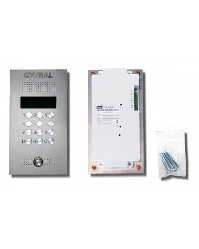 Цифрал CCD-2094.3/TVC Микропроцессорный блок вызова во Владивостоке Абонентские аудиоустройства Pintop.ru