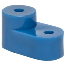 Изолятор угловой "Стойка" синий EKF (ak-1-1)