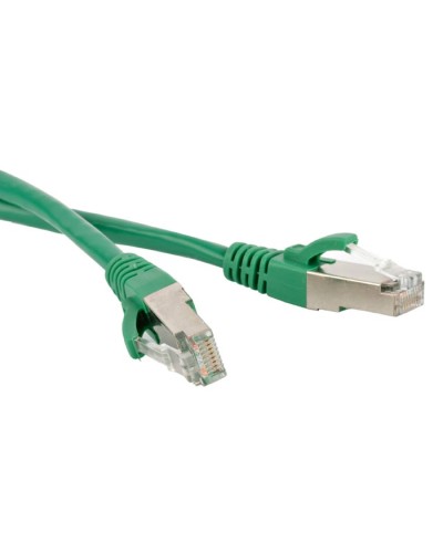 Патч-корд F/UTP Hyperline PC-LPM-STP-RJ45-RJ45-C6-5M-LSZH-GN во Владивостоке Патчкорды (медные) Pintop.ru