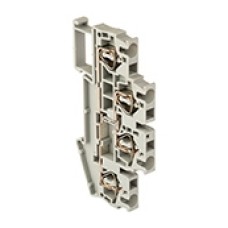 Колодка клеммная пружинная двойная JXB-ST-2.5 26А серая EKF PROxima (plc-jxb-st-2.5-4-2)