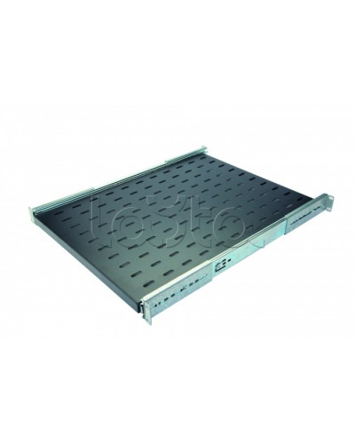 Полка выдвижная до 30 кг, 750 мм Eurolan (60A-03-75-11BL) во Владивостоке Полки для шкафов и стоек Pintop.ru