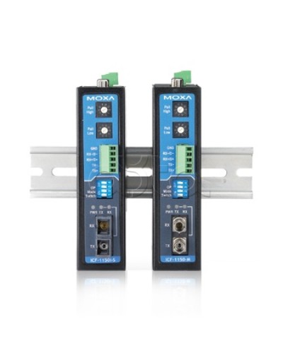 Конвертор RS-232/422/485 в оптику SC Moxa ICF-1150-S-SC во Владивостоке Дополнительное оборудование для ОПС Pintop.ru